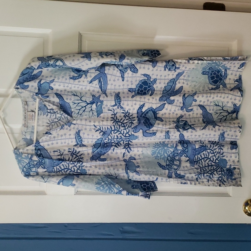 Gretchen Scott turtle top size medium
